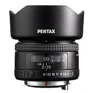 PENTAX  HD FA35mm F2.0 輕巧定焦大光圈街拍鏡 (公司貨)