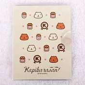 Kapibarasan 水豚君咖啡系列名片簿(大)。果醬罐