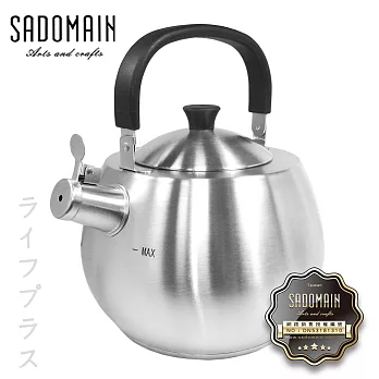 仙德曼#304不銹鋼茶壺-4.0L-SS400
