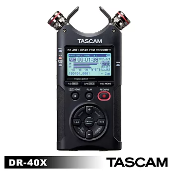 【日本TASCAM】 攜帶型線性PCM錄音機 DR-40X