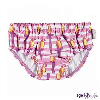 澳洲 RASHOODZ 兒童抗UV防曬游泳尿布褲 (Polly小鸚鵡)12-24個月