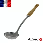法國【de Buyer】畢耶配件『蜂蠟木柄系列』調理湯勺34cm