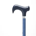 《Merry Sticks 悅杖》夜間時尚 專利反光手杖 - 蜂巢藍