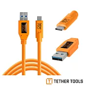 Tether Tools CUC3215-ORG Pro 傳輸線USB 3.0 to USB-C