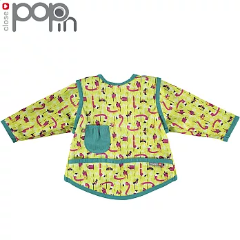 英國Close Pop-in 嬰兒多功能口袋圍兜/畫畫衣(6-18m)拉拉鶴