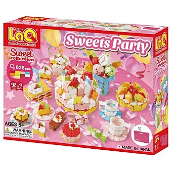 【日本LaQ】甜點派對(立體拼圖積木)