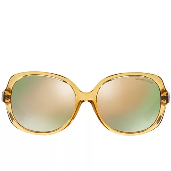 MICHAEL KORS 粗框透明琥珀色太陽眼鏡-琥珀（現貨+預購）琥珀