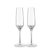《ROGASKA》歐洲頂級水晶-華麗綻放系列 手工香檳水晶杯-2支裝(水晶禮物)