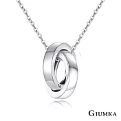 GIUMKA 情侶項鍊 925純銀 相依相守 項鍊 單個價格 MNS08127小墬女款