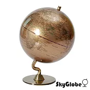 SkyGlobe 5吋金色時尚地球儀(英文版)