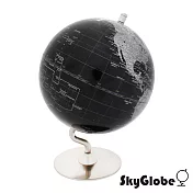 SkyGlobe 8吋黑色金屬底座地球儀(英文版)