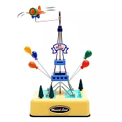 彩色巴黎鐵塔音樂盒