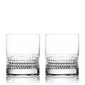 《ROGASKA》歐洲頂級水晶-純萃精鑽 奢華精品威士忌杯-2支裝(手工刻花)