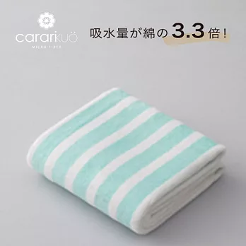 CB Japan泡泡糖 幾何系列超細纖維3倍吸水毛巾湖水綠
