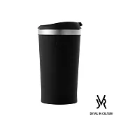 JVR 韓國原裝 MINI POP不鏽鋼迷你翻蓋隨行杯280ml- 共3色黑色