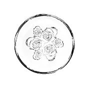 《ROGASKA》歐洲精品-璀璨生活.玫瑰碗 12cm 手工水晶碗 (置物器皿/點心盤)