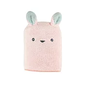CB Japan 動物造型超細纖維毛巾小白兔粉