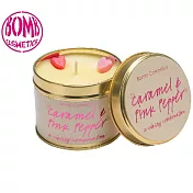 【Bomb Cosmetics】Caramel and Pink Pepper 焦糖粉紅胡椒鐵罐香氛蠟燭