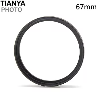Tianya天涯鏡頭保護鏡67mm保護鏡67mm濾鏡uv濾鏡(口徑:67mm;無鍍膜/玻璃+鋁圈)料號T0P67