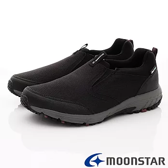 日本Moonstar戶外健走鞋-4E寬楦機能款-SUSDM046黑-25.5~28cmJP26黑