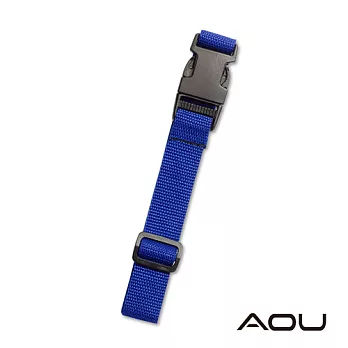 AOU 台灣製造 多用途行李外扣帶旅行省力好幫手 行李掛扣(藍色)66-028D13