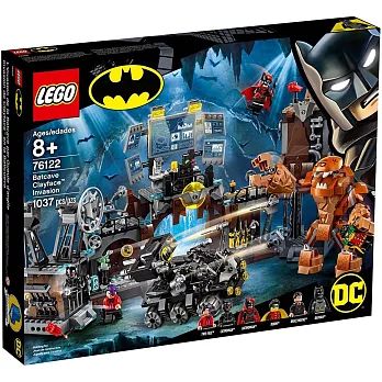 樂高LEGO 超級英雄系列 - LT76122 Batcave Clayface Invasion
