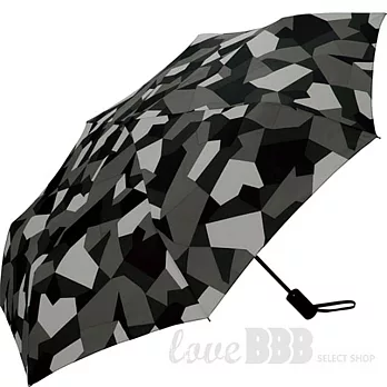 日本KIU ASC UMBRELLA自動開合雨傘/抗UV陽傘 65103 抽象迷彩抽象迷彩