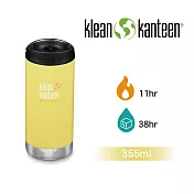 【美國Klean Kanteen】TKWide寬口不鏽鋼保溫瓶-355ml毛莨黃