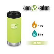 【美國Klean Kanteen】TKWide寬口不鏽鋼保溫瓶-355ml鮮梨綠