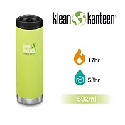 【美國Klean Kanteen】TKWide寬口不鏽鋼保溫瓶-592ml鮮梨綠