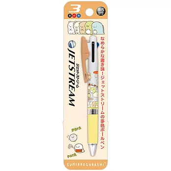 San-X 角落公仔  Uni  Jetstream 3色油性0.5mm原子筆。橘