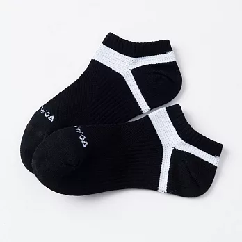 襪襪 WOAWOA｜防護型．兒童運動 除臭襪-大童(18-21cm)白色