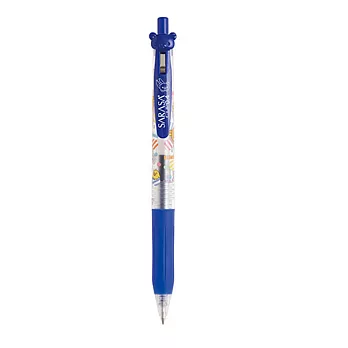 San-X 拉拉熊 ZEBRA斑馬 SARASA CLIP  環保中性筆。藍色