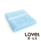 Lovel 嚴選六星級飯店純棉方巾-共五色蔚藍