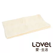 Lovel 嚴選六星級飯店純棉毛巾-共五色米黃
