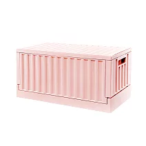 Peachy Life 貨櫃屋設計多功能置物箱/收納椅(9色可選)粉紅