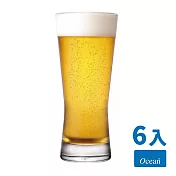 Ocean 大都會啤酒杯400cc X6入-無鉛玻璃杯