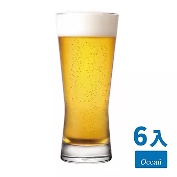 Ocean 大都會啤酒杯400cc X6入-無鉛玻璃杯