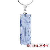 石頭記 藍水晶貔貅項鍊-晶銀彩寶