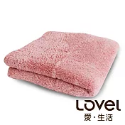 Lovel 7倍強效吸水抗菌超細纖維小浴巾-共9色蜜桃粉