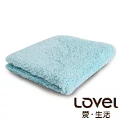 Lovel 7倍強效吸水抗菌超細纖維方巾-共9色粉末藍