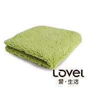 Lovel 7倍強效吸水抗菌超細纖維方巾-共9色檸檬綠