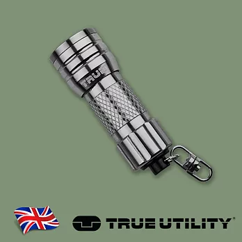 【TRUE UTILITY】英國多功能高聚光迷你手電筒Compact MicroLite