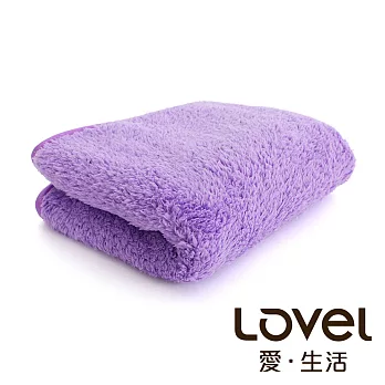 Lovel 全新升級第二代馬卡龍長絨毛纖維毛巾葡萄紫