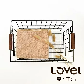 Lovel 3M頂極輕柔棉超細纖維抗菌毛巾榛果棕