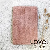 Lovel 3M頂極輕柔棉超細纖維抗菌浴巾榛果棕