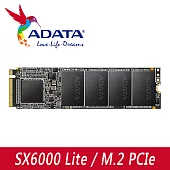 ADATA威剛 XPG SX6000 Lite 256G M.2 2280 PCIe SSD固態硬碟