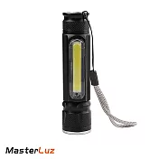 MasterLuz G29 USB充電型生活防水側燈COB迷你手電筒