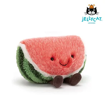英國 JELLYCAT Amuseable Watermelon 小西瓜娃娃 約15公分