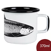 Muurla 北歐琺瑯馬克杯 鮭魚 370ml